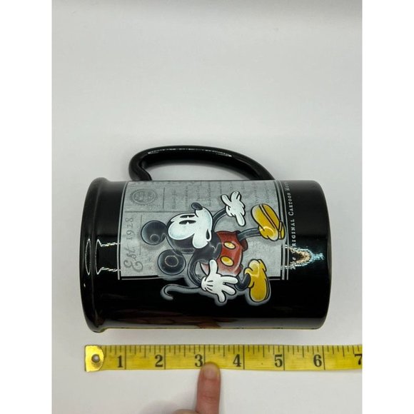 Disney Store The Original Cartoon Mouse 3D Mickey Mouse Black 16oz Coffe… - Picture 5 of 9